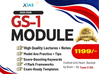 GS 1 MODULE–MAINS 2025/26